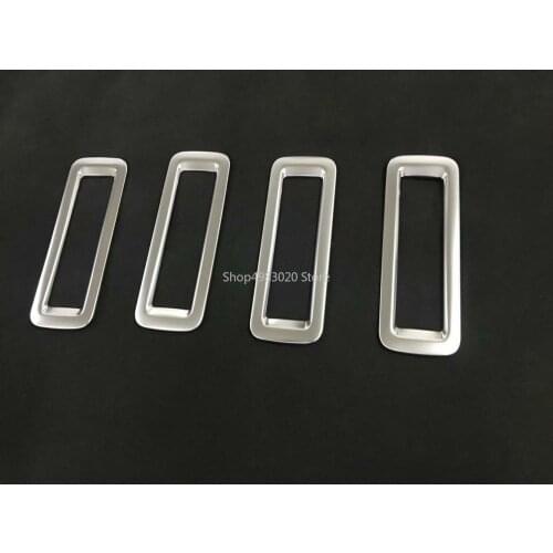 ABS chrome for Auto inerior accessories rear air vent intake trim For Toyota voxy 2018 2019 car slyling accessories