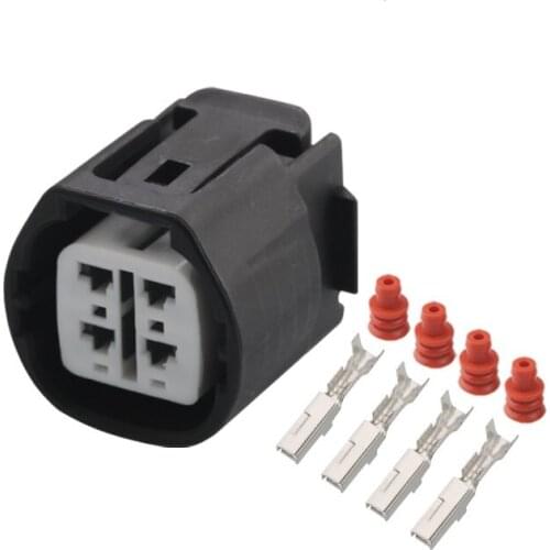 Free shipping 500 Sets 4 Pin 6189-0694 Female Alternator Regulator Repair Harness Sensor Plug Socket Connector DJ7041-2.2-21