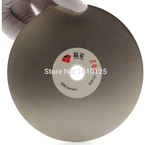5" inch 125mm Grit 400 Diamond Grinding Disc Wheel Coated Flat Lap Disk Lapidary Tools for Grinder Sharpening Diamond Blades