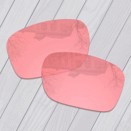 E.O.S Replacement Lenses for Oakley Big Taco OO9173 Sunglasses - HD Pink Non Polarized