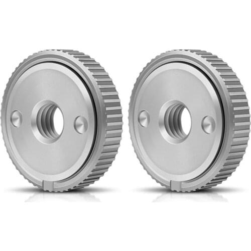 GTBL 2 Piece Portable M14 Quick Clamping Nut Clamp and Device for Locking Plate Chuck Angle Grinder