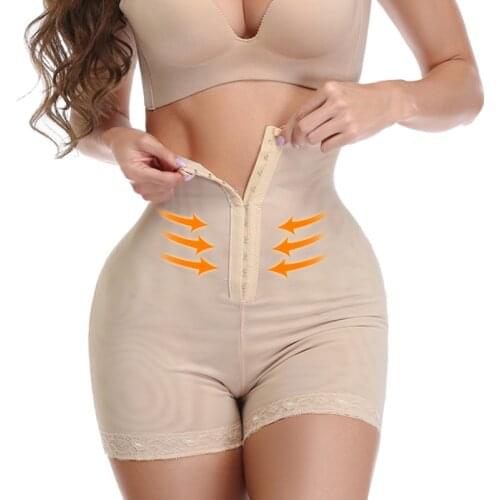 Plus Size S-6XL Flat Tummy and Legs Waist Trainer Sexy Lingerie Body Shaper Women Curver Shaper Thigh Trimmer Slimming Pants US