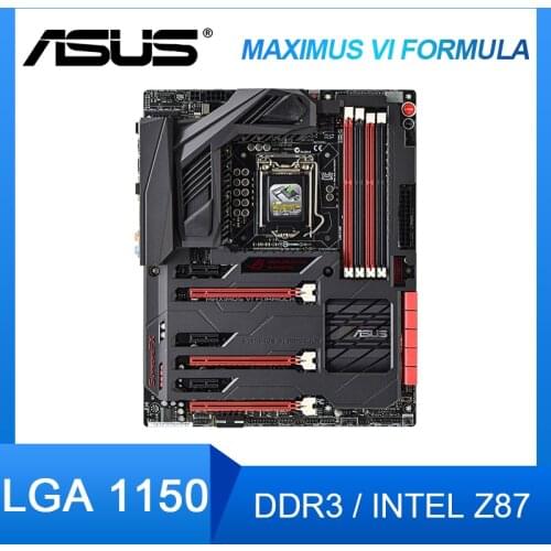 For ASUS Maximus VI Formula original motherboard Socket LGA 1150 DDR3 32GB Z87 SATA3 PCI-E 3.0 USB3.0 Desktop Motherboard