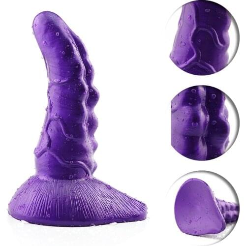Soft Animal Dildo For Men Women Gay Anal Butt Sex Toys Prostate Anal Toys Butt Liquid Silicone Penis