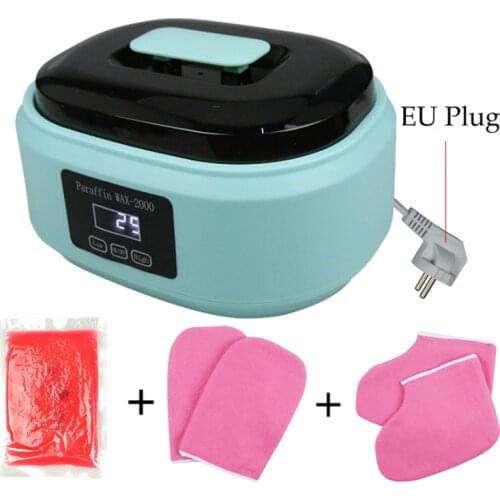 Paraffin Wax Heater For Hand Foot Therapy Bath Wax Warmer Used For Beauty Salon Spa Equipment Heater Wax Machine With Gloves Set