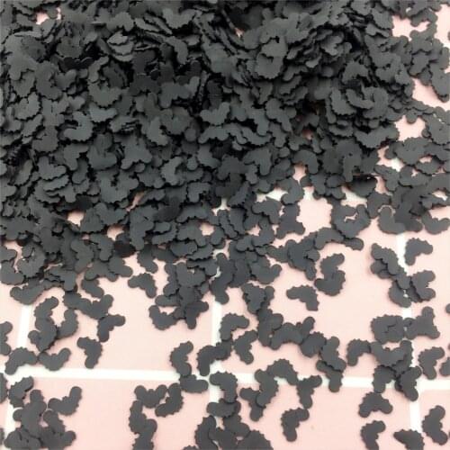 50g/lot Polymer Hot Clay Sprinkles Bat shape for Crafts Making DIY Slime Filling Scrapbook Phone Deco:5mm
