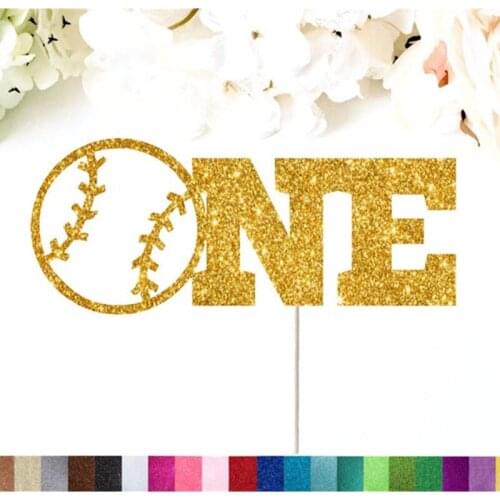Custom Baseball One Cake Topper,Baseball First Birthday,Baseball Birthday Decorations,Baseball Cake Smash,Baseball 1st Birthday