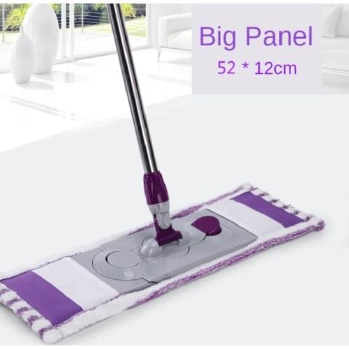 Wonderlife_aliexpress Mop for Floor Household Lazy Mopa Clean House Cleaning Squeeze Wash Kitchen Mops Microfiber Mop Trapeador