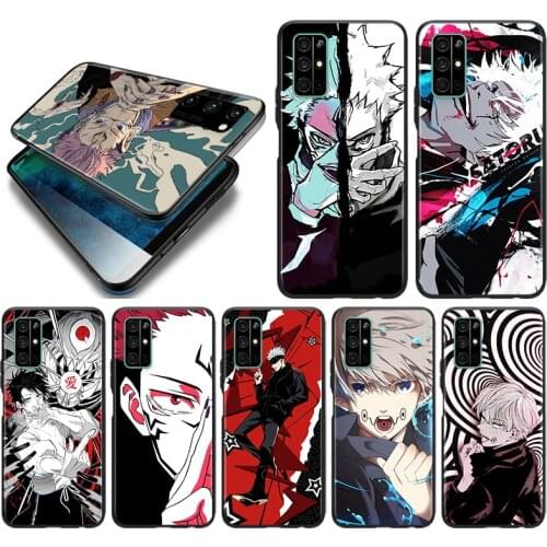 Silicone Cover Jujutsu Kaisen Satoru Gojo anime For Honor 9 9S 9A 9C 9X 9N 9i V9 10 10i 10X X10 Lite Pro Shockproof Phone Case