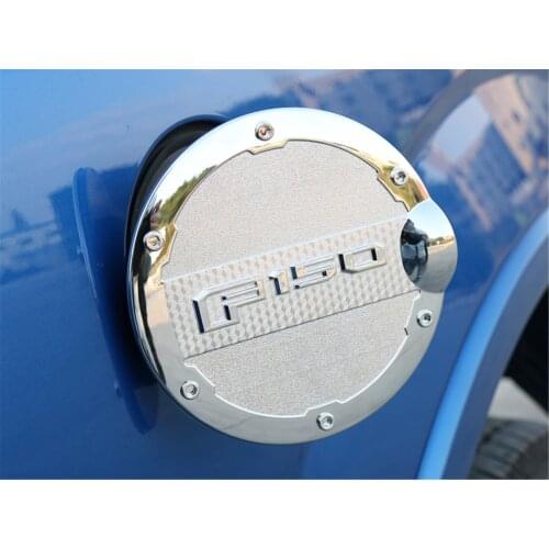 Exterior Decoration Fuel Tank Cap Cover Trim Sticker for Ford F150 2015+ Stylish Car Decal Stickers Car Accessories Brand New