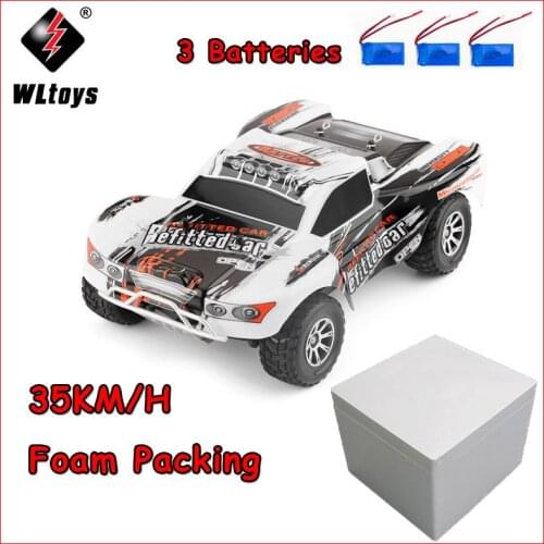 WLtoys A969-A 1:18 RC Car 4WD 4CH High Speed Remote Control SUV 35KM/h Off Road Racing Car 2.4GHz RC Monster Truck