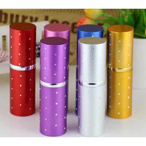 100pcs 20 ml Portable Glass Perfume Bottle With Aluminum Sprayer, Empty Cosmetic Container For Travel new