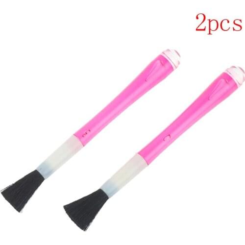 2PCS DIY Dual-use Diamond Painting Point Drill Pen Clean-up Sweep Brush Embroidery Supply Arts Pens Sewing Accessories Crafts