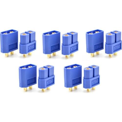 5/10/50 Pairs XT60 Connectors plugs Male/Female Blue FOR Lipo Battery