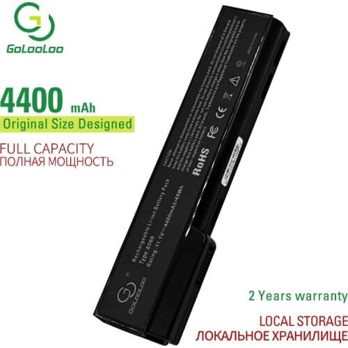 Golooloo 6 cells laptop battery for Hp ProBook 6360b 6460b 6465b 6470b 6475b 6560b 6565b 6570b EliteBook 8460p 8460w 8470p