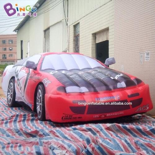 8 meters Racing car inflatables / digital printing inflatable car replica / inflated bespoke LOGO racing car toy