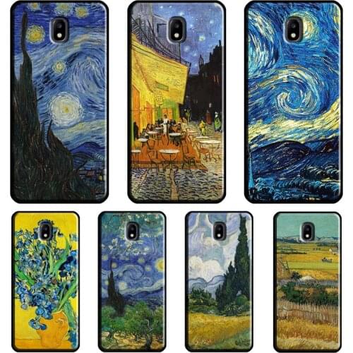 Oil Painting Van Gogh Case For Samsung Galaxy J5 J1 J3 J7 A3 A5 2016 2017 J4 J6 J8 A8 A6 Plus A7 A9 2018 Cover