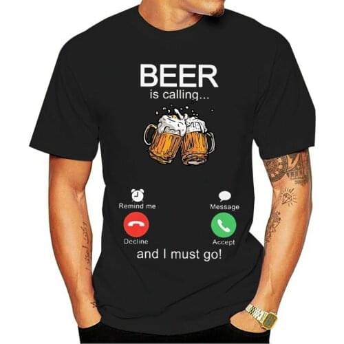 OGKB Summer Men 3D Print T Shirt Beer Is Calling Women Short Sleeve O Neck T-Shirt Casual Cheer Time Streetwear Funny T Shirts