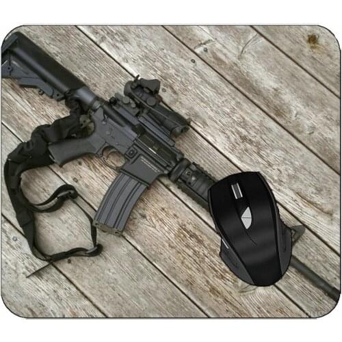 Mouse Pad Assault Rifle Military Weapon Mouse Pad For Home Office Working