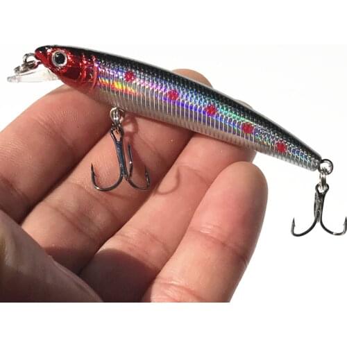 Laser Float Fishing Minnow Lure Bait 70mm 4g Artificial Bass Hard Feed 1 Pieces Lures Artificial Ha