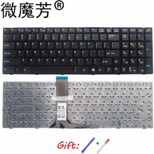 New English Keyboard for MSI MS-168A MS-168C MS-16D2 MS-16D3 A6203 A6300 CR700 A6500 black laptop keyboard