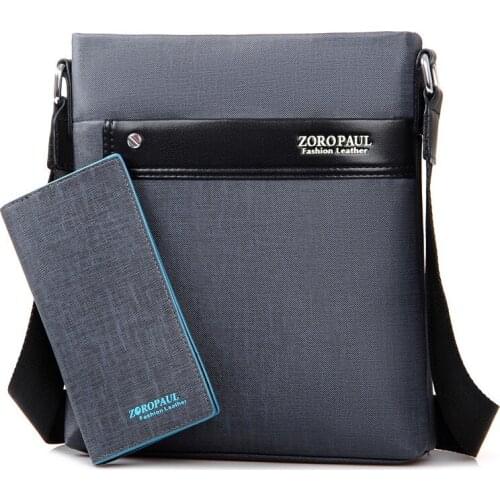 2018 new casual business mens bag mens Messenger bag with wallet mens shoulder bag mens wallet Messenger bag NB093