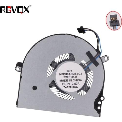 New original cpu cooling fan for HP pavilion 15-cc 15-cc708tx 15-CC715TX 15-CC710TX TPN-Q191 cpu fan cooler 927918-001