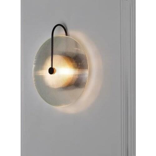 Modern Creative LED wall lamp Glass wall light Art Decoration for living room bedroom hotel project stairway