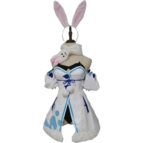Tohsaka Rin FGO Cosplay FateGrand Order art fan Tohsaka Rin bunny girl cosplay costume jumpsuit sexy costume with accessory