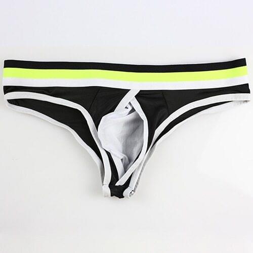 New Arrival Men Sexy Soft Stretchy Breathe Bulge Pouch Low Rise Briefs Underwear Underpants