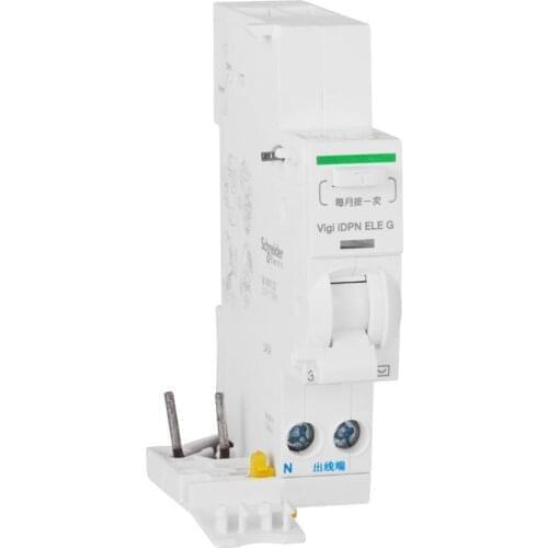 Vigi iDPN ELE Electronic Residual Current Action Protection Attachment (Class A),1P+N, ≤40A, 10mA (Momentary) 50/60Hz A9Y47640
