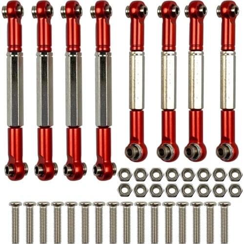 WPL C14 C24 C-14 C-24 MN D90 D91 D45 D96 D99 MN-90 MN-91 MN-45 MN-96 MN-99 RC car upgrade metal pull rod tie rod