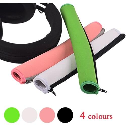 For Razer Kraken Pro V2 Headphone Headband Cover Zipper Cushion Protective Cushion Protection Pad Head Beam Cover Headphones