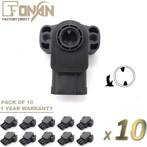 3 Pins TPS Throttle Position Sensor For Mazda Ford Ranger Mercury 3.0L 4.0L V6 TH198 5S5109 F5RF9B989BA F5RZ9B989B F5RZ9B989BA