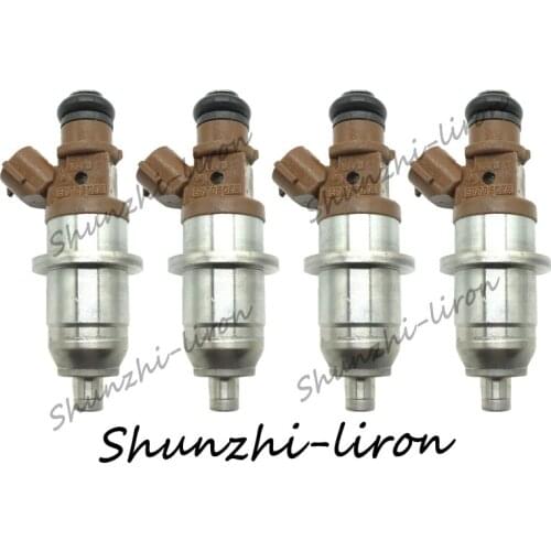 4pcs Fuel Injector Nozzle For Mitsubishi Pajero IO H67W H77W 4G93 4G94 Pajero Pinin 2.0 OEM:E7T05072 MR560553