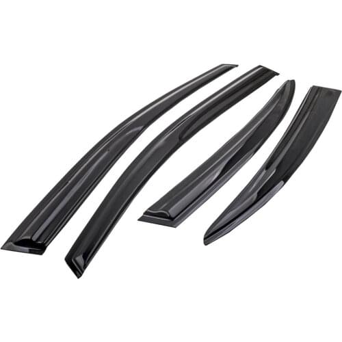 4pcs Window Visors Sun Rain Guard Vent Deflectors For Honda Civic 2006 2007 2008 2009 2010 2011 Brand New In Stock Sale
