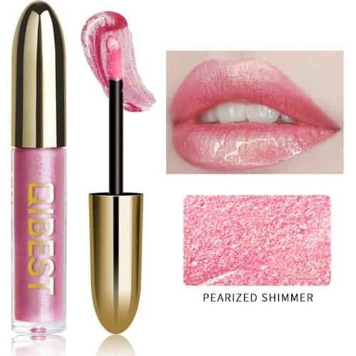 QIBEST 28 color polarized moisturizing lip gloss long lasting matte liquid lipstick sexy lip makeup cosmetics waterproof