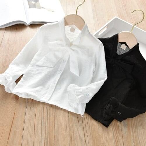 Fashion Girls Blouses Children Tops Autumn Girl Blouse Kids Spring Clothes Girls Shirt Long Sleeve party ceremony princess