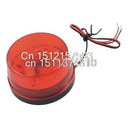Hospital School Public Red Stroboscopic Light Lamp DC 12V