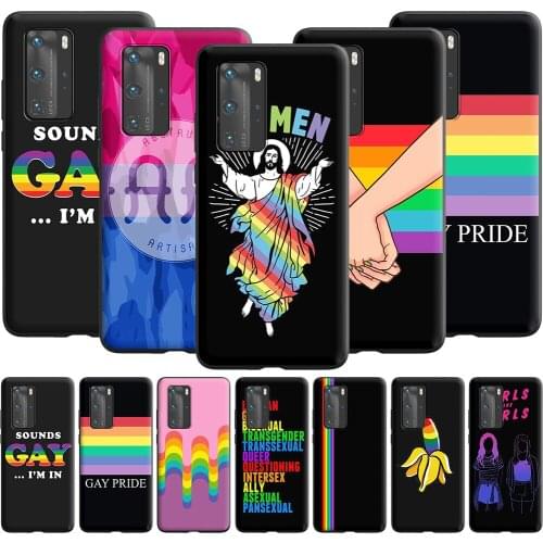 Pan Pride Girls and Gays Case for Huawei Mate 10 20 Lite Y6 Y7 Y9 Y6P P Smart S Y5P Y8P 2019