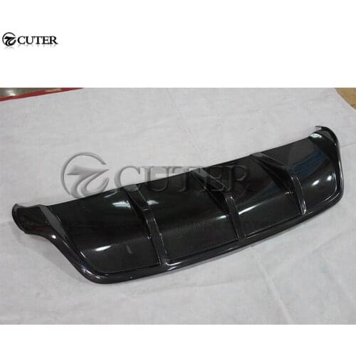 E71 X6 X6M Carbon Fiber Rear lip Back Bumper Spoiler Diffuser for BMW E71 X6M 2008-2014