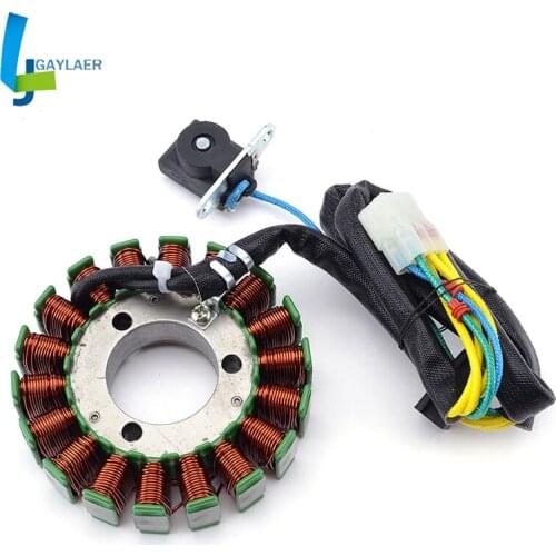 Motorcycle Generator Stator Coil 0454228 for Polaris Phoenix 200 2005-2018 Sawtooth 200 2006-2007 Phoenix 200 Quad 2008
