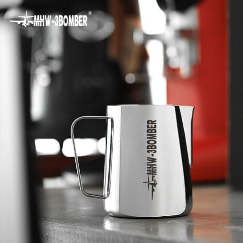 MHW-3BOMBER Milk Frothing Pitcher 3.0/4.0 Milk Jug Stainless Steel Coffee Accessories Barista Tools Milk Cream Foam Cup