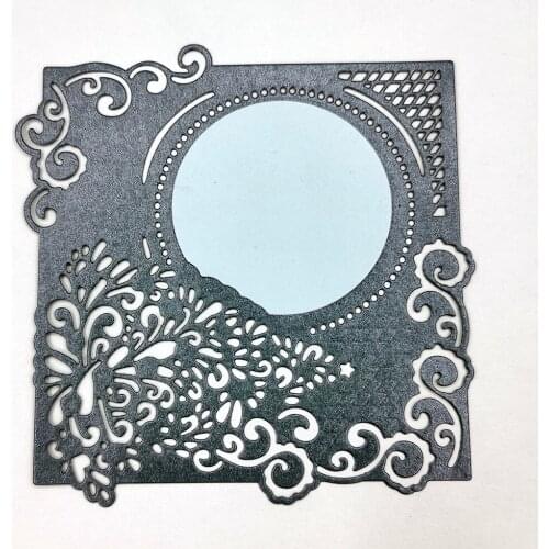 Square Lace Metal Cutting Dies For Scrapbooking New Troqueles Stamps And Planner Dies Embossing Folder Cut Stencil