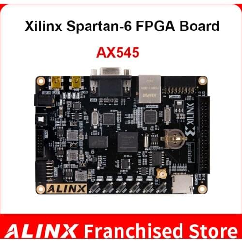 ALINX AX545: XILINX Spartan-6 XC6SLX45 FPGA Development Board LX45 DDR3 Gigabit Ethernet