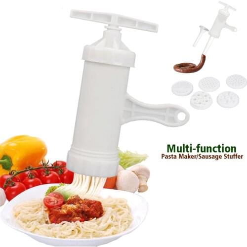 Multifunctional Noodle Maker Machine Kitchen Tool Pasta Maker Sausage Stuffer Filler Spaghetti Pates Machine Noodle Cutter Press