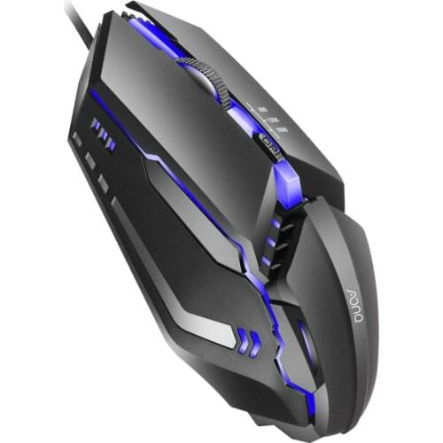 Professional Gaming Mouse Wired Mouse 1600DPI Ergonomics Optical Mouse Three Dpi Adjustable Computer Laptop Mouse for Lol DOTA