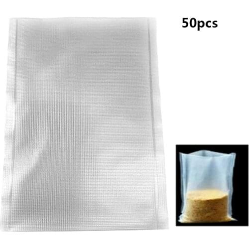50Pcs Fishing Bait Quick Water Soluble Baits Bags Carp Fishing PVA Mesh Refill Bait Bag for Solid Baits Fishing Accessories