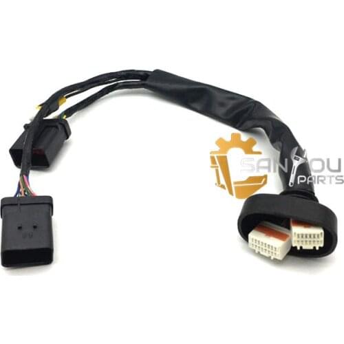Monitor Wiring Harness Connector 279-7611 260-2193 2797611 2602193 Excavator E320D 320 display connector Plug