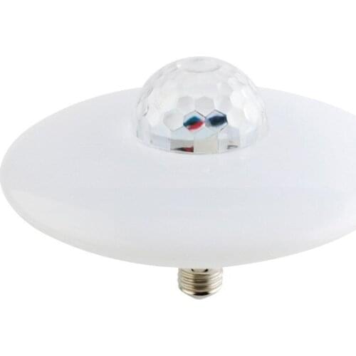 LED UFO Music Magic ball bulb 30 watt colorful Intelligent Bluetooth stage light